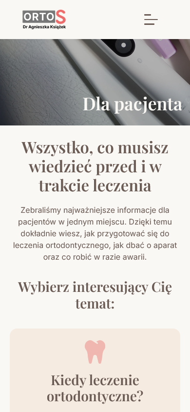 Ortos Wrocław — konsultacja na telefonie