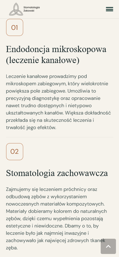Widok mobilny — telefon