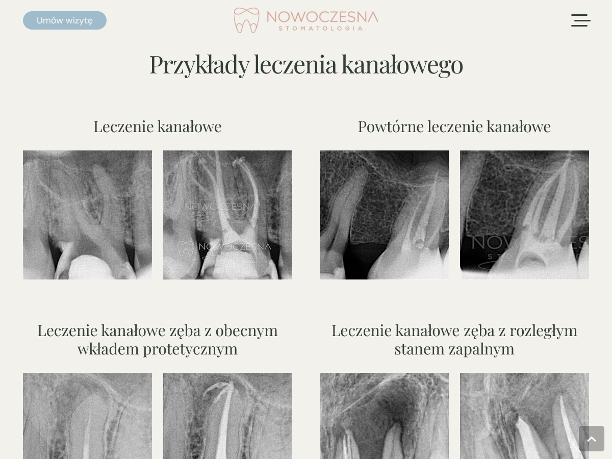 Nowoczesna Stomatologia - detal, np. profil lekarza