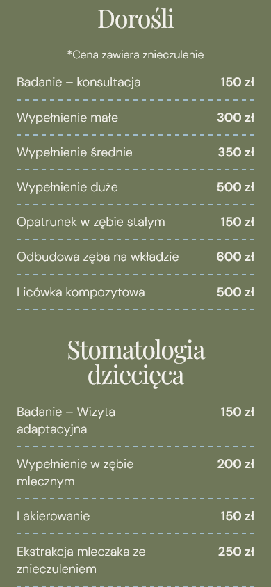 Nowoczesna Stomatologia - widok mobilny 1