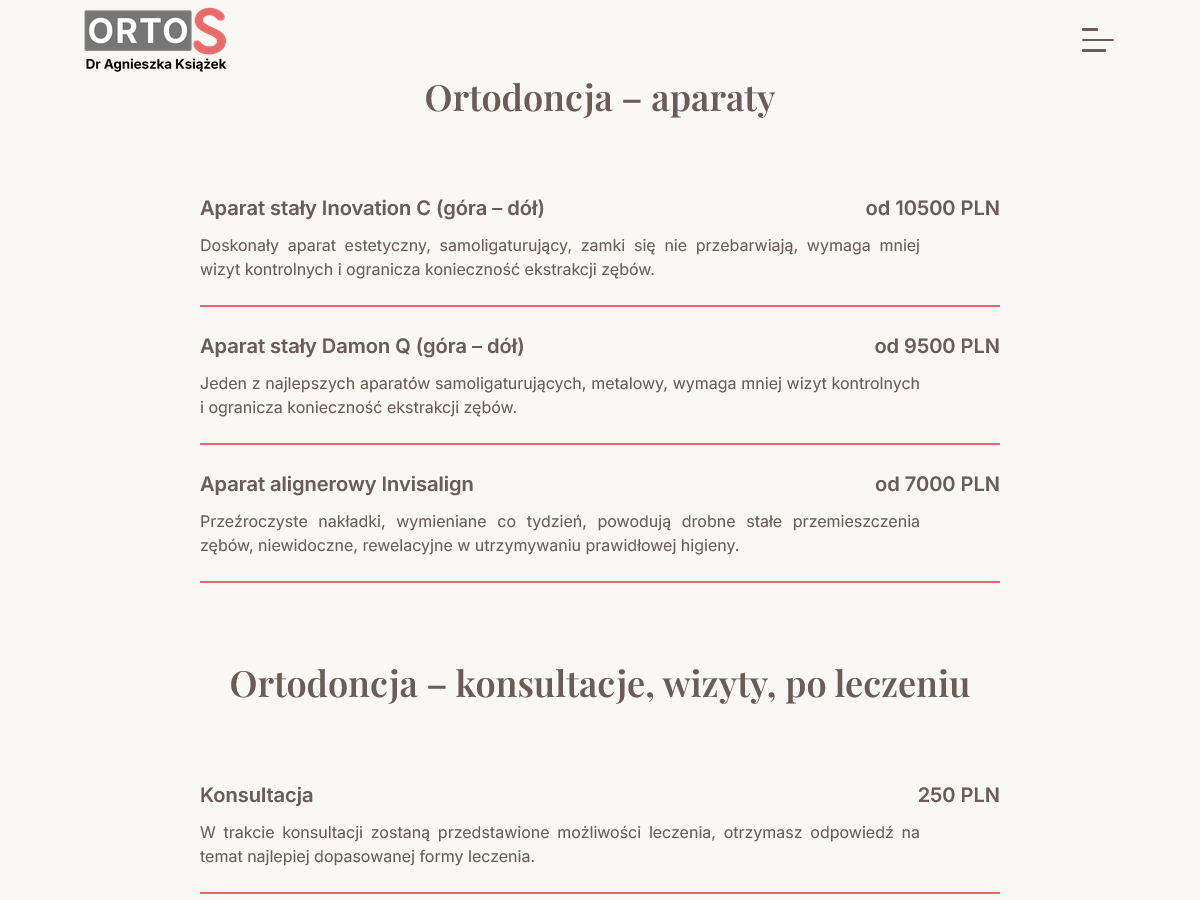 Ortos Wrocław - detal, np. galeria metamorfoz