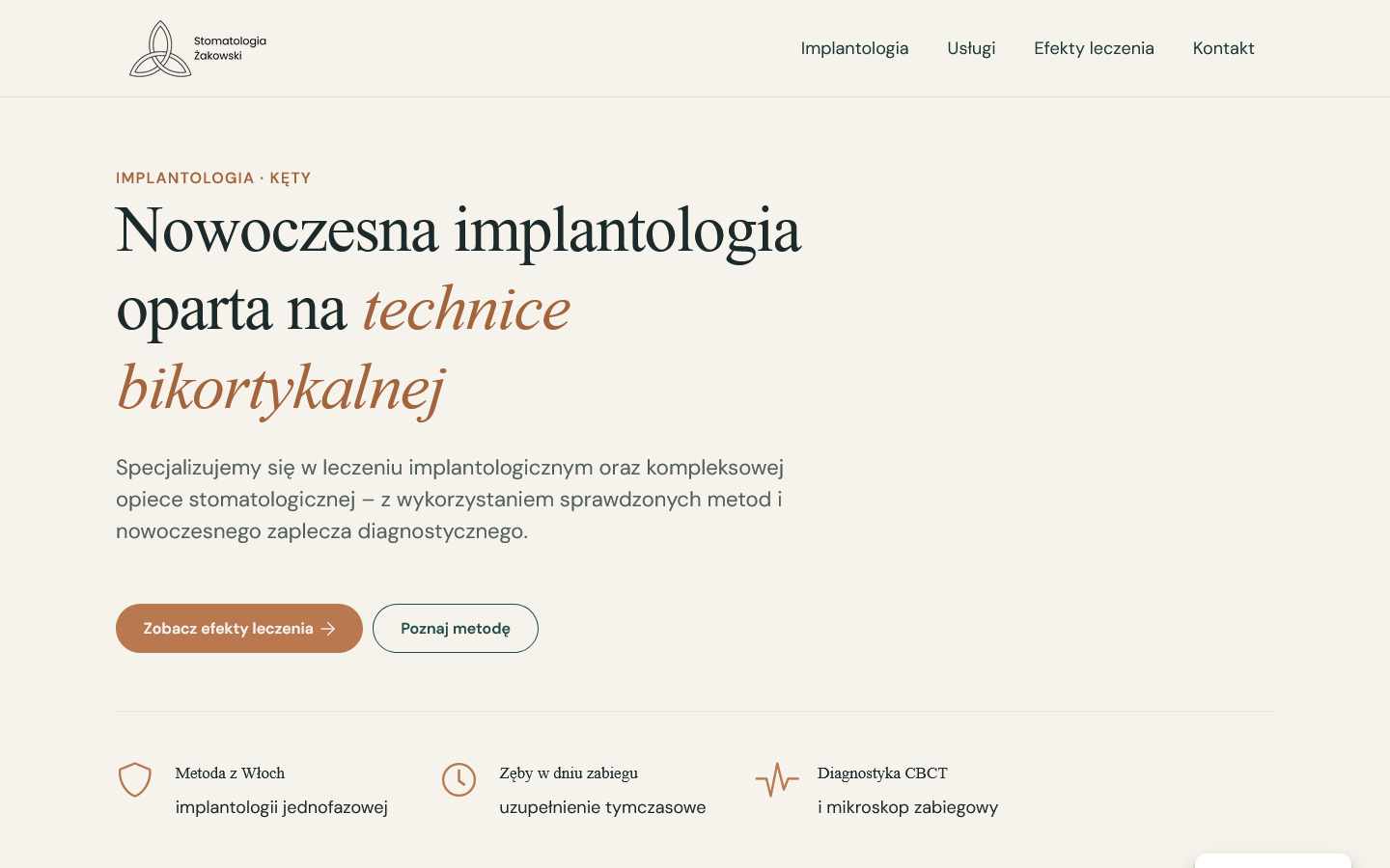 Stomatologia Żakowski — desktop